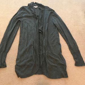 Long Grey Cardigan (Large)